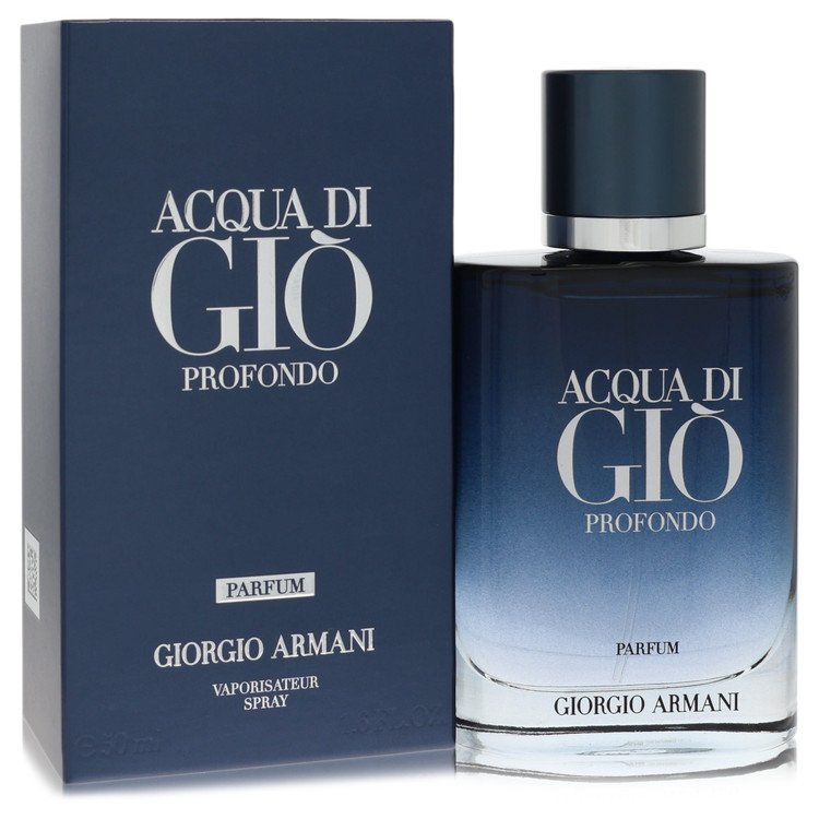 Acqua Di Gio Profondo Parfum Spray By Giorgio Armani 50 Ml Parfum Spray