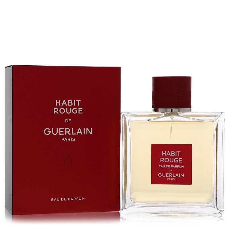 Habit Rouge By Guerlain - 100ml EDP