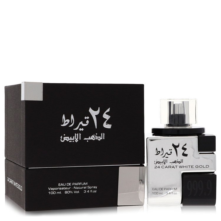 24 Carat White Gold By Lattafa - 100ml EDP